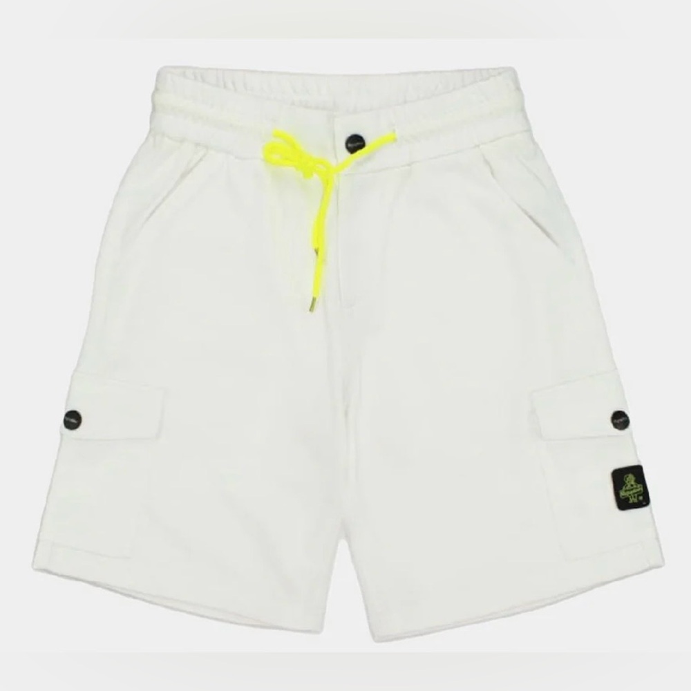 Refrigiwear White Cargo Shorts
